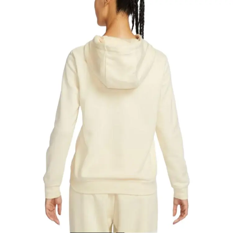 Nike As W Nsw Club Flc Gx Std Po Hd Sweatshirt Women's Beige-3