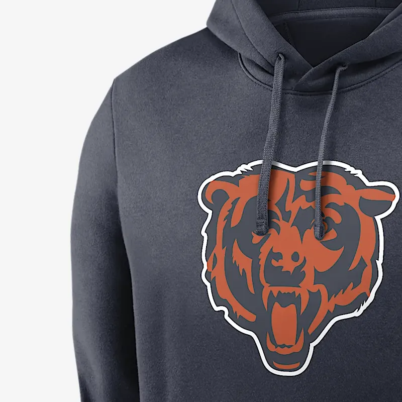 Nike Chicago BearsNFL FW24 Sweatshirt Men's Marine Blue-3