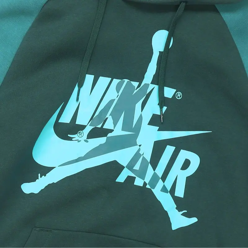 JORDAN Sweatshirts Men Black Green-5