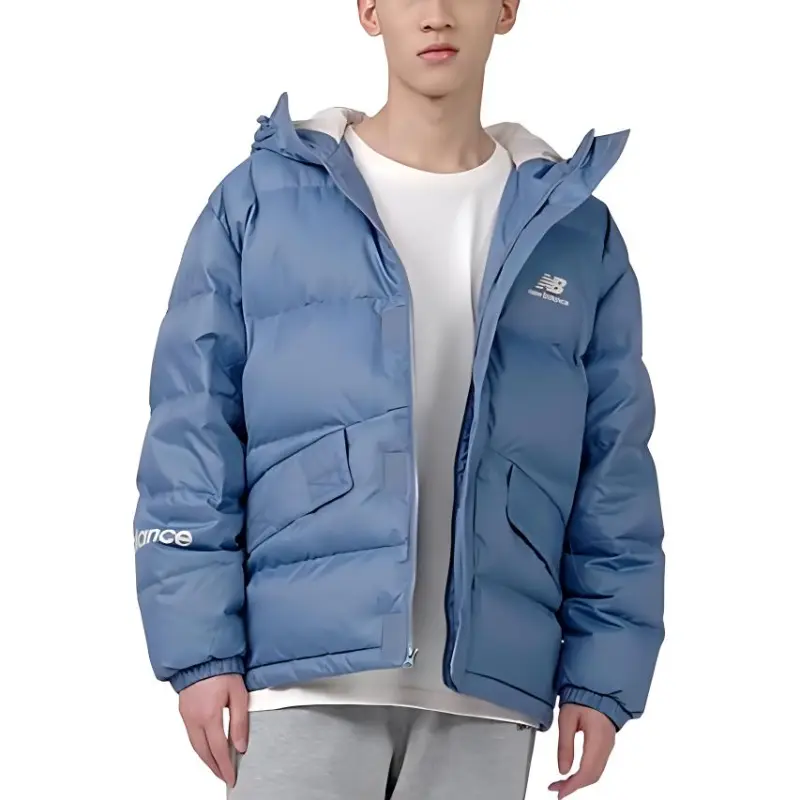 New Balance Down Jacket Men's Blue-2