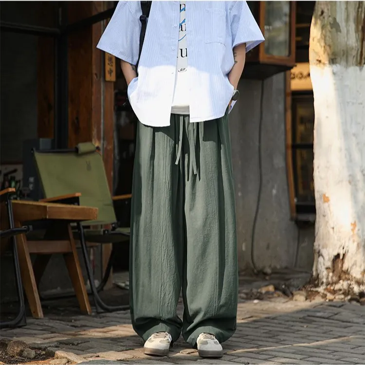 Glona Klio Casual Pants Unisex Black-6
