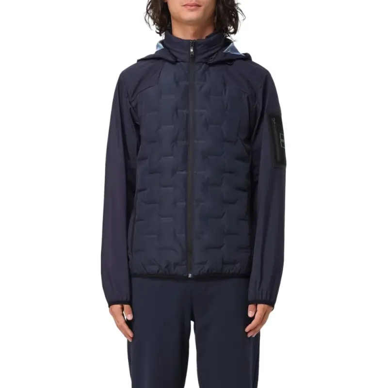 HUGO BOSS Down Jacket Men's Blue-3