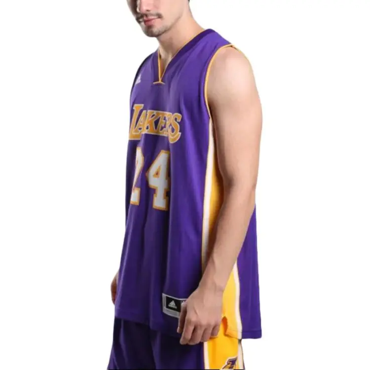 Adidas Basketball Jerseys Unisex Purple-4