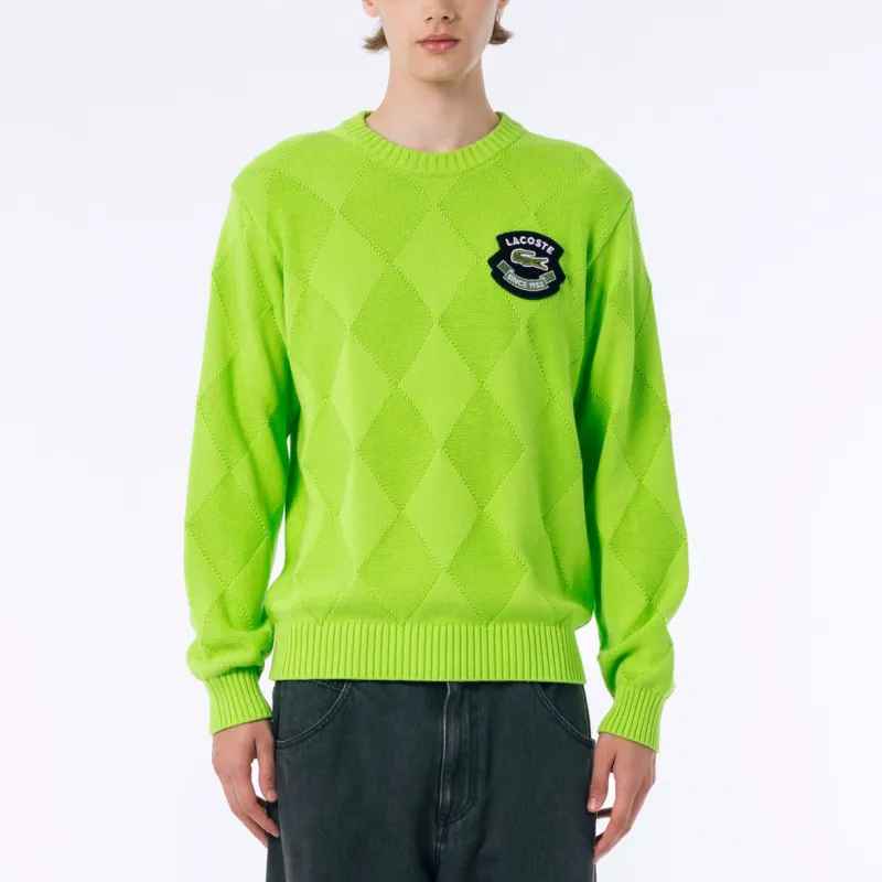 LACOSTE Knitwear Men's Light Green-4