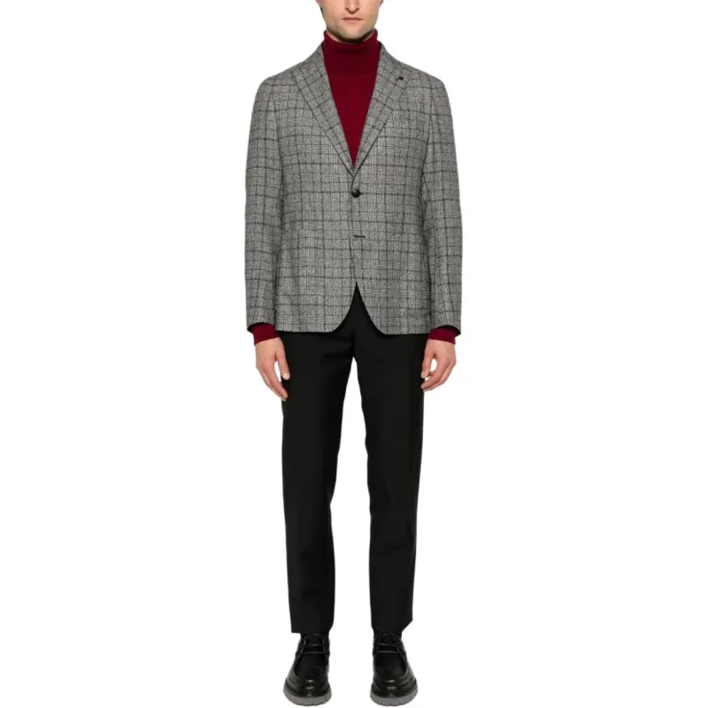 Tagliatore Checked Blazer-1