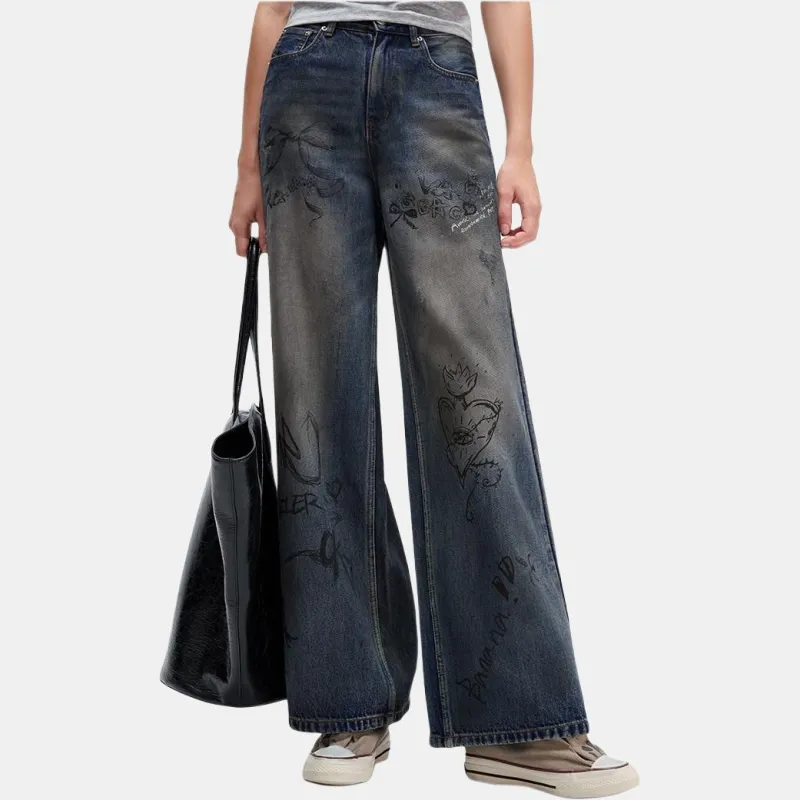 Valeria Obbaco Jeans Unisex Dark Blue-3