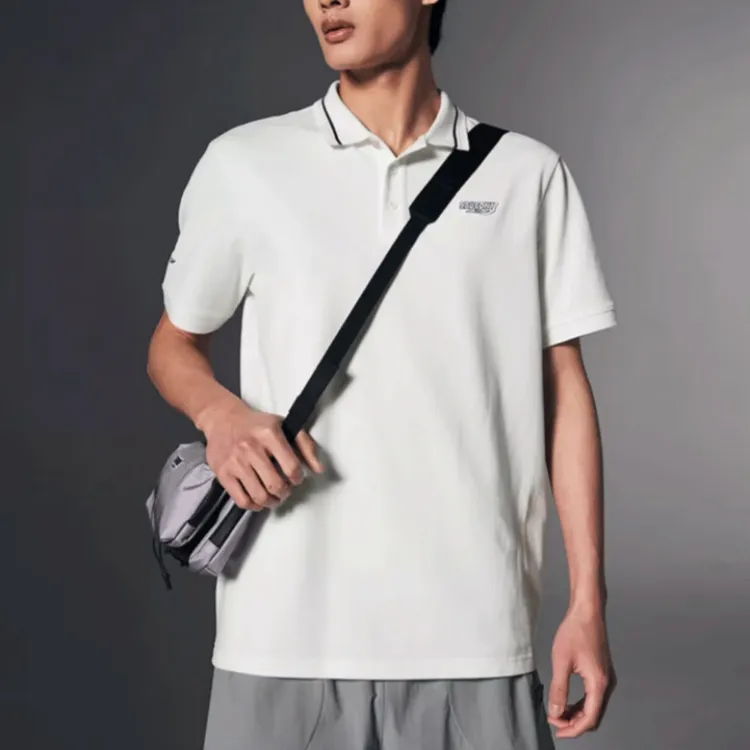Saucony Polo Shirt Unisex White-2