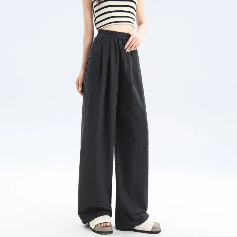 Ya Sheep People Casual Pants Women's Ecru-10