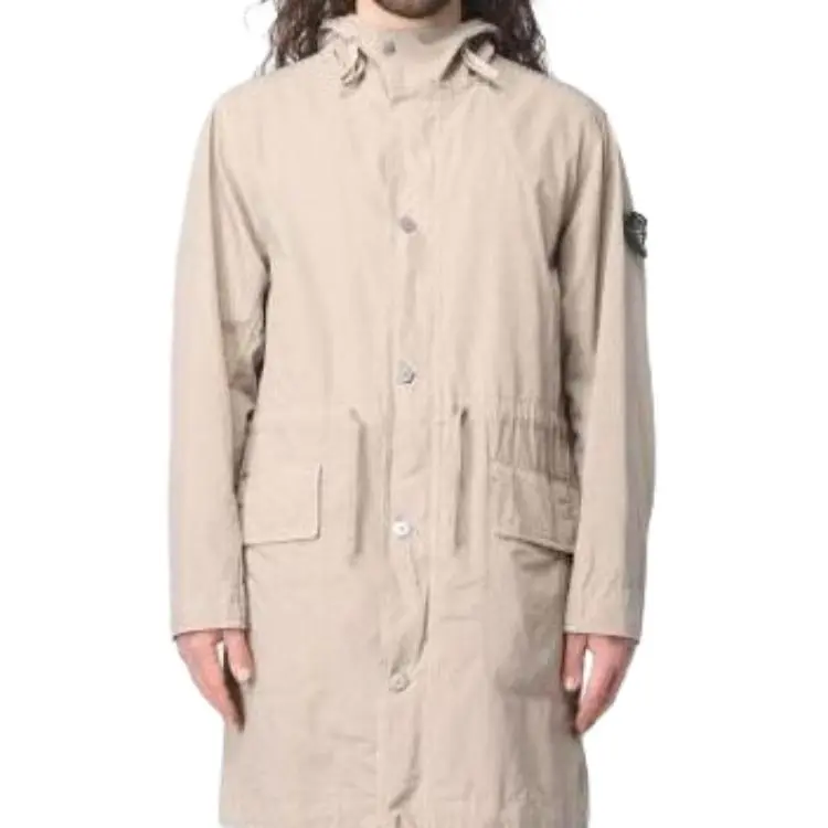 STONE ISLAND Jackets Men Beige-1