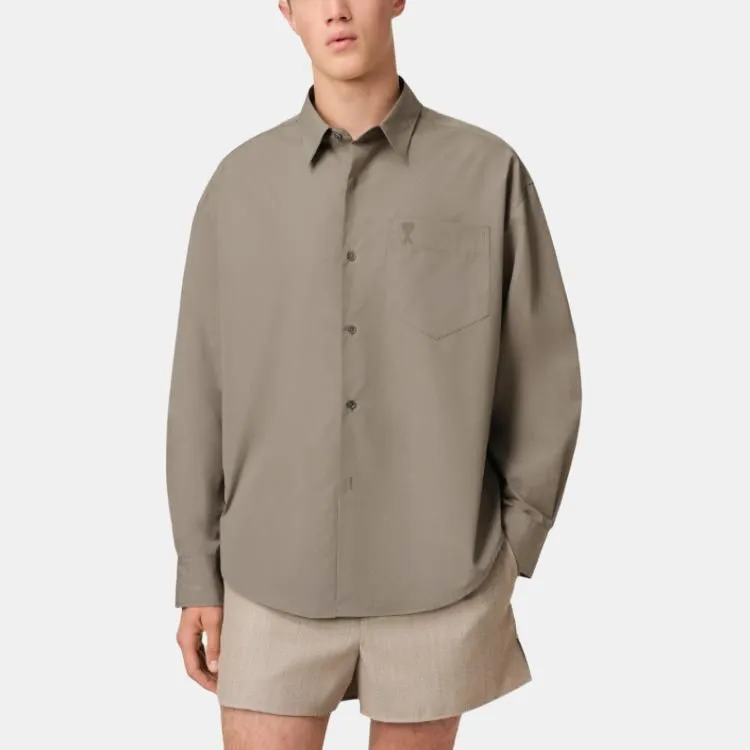 AMIPARIS Paris Ami De Coeur Boxy Shirt-1