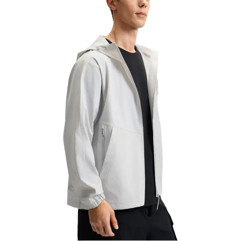 FILA Fitness Jackets & Coats Men's Aqua Blue Gray-4