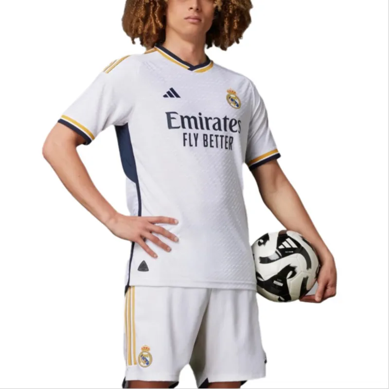 Adidas Soccer Jerseys Real Madrid Home Player Edition Men's 5# Bellinum-2