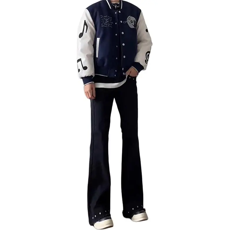 MGXEK Jeans Unisex Black-1
