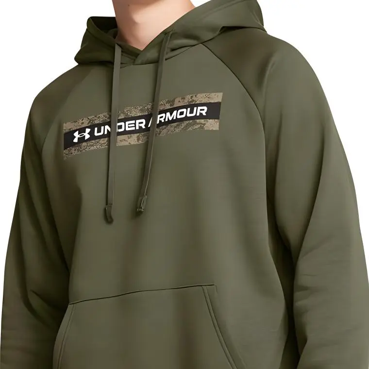 Under Armour Rival Sweatshirt Men's Green-2