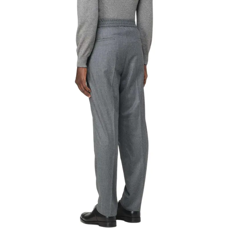 Brunello Cucinelli Pleated Tapered Leg Trousers-4