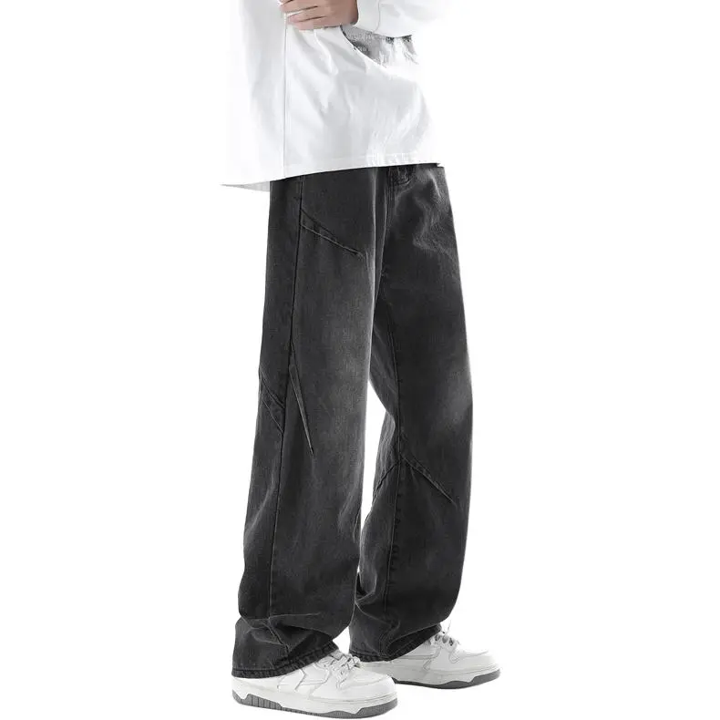 IJRJ Jeans Unisex Black Gray Color-6