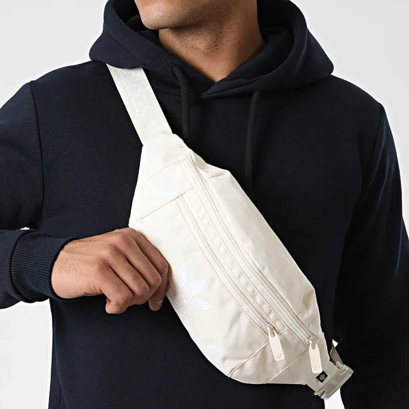 Adidas Originals Polyester Sports Fanny Pack Regular Unisex Beige Yellow-4