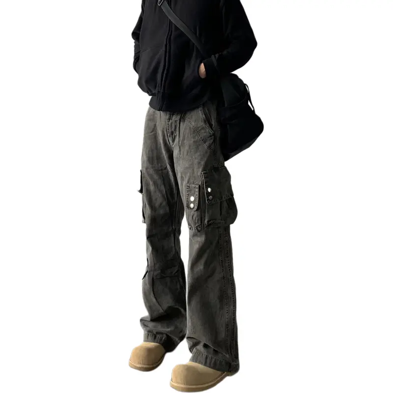 Concubine Zhu Jeans Unisex Black-4