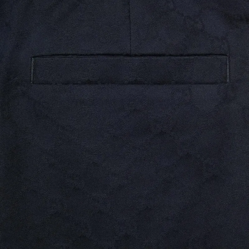 GUCCI Casual Pants Men's Dark Blue-1