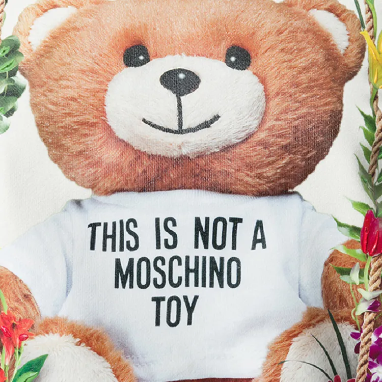MOSCHINO Sweatshirt Women's Beige Yellow-4