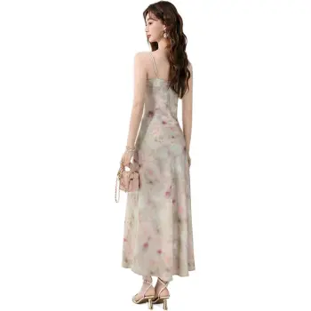 ONNFB Slip Dress Women's Pink Floral