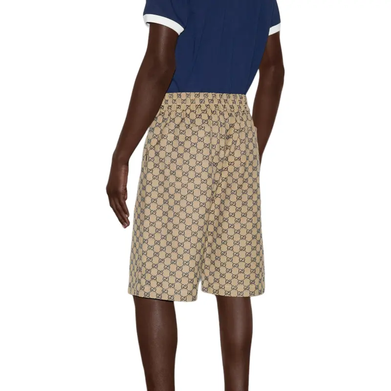 GUCCI All Over Gg Basket Short-2
