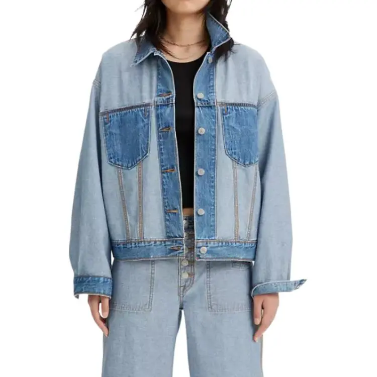 Levis Jackets Women's Blue-3