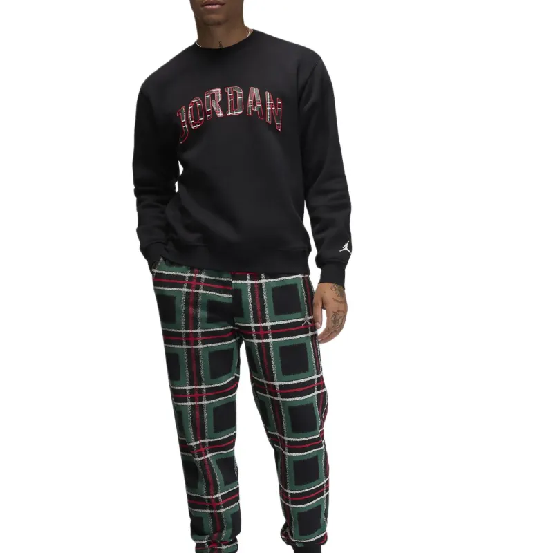 JORDAN Essentials Men's Fleece Crew-Neck Sweatshirt-1