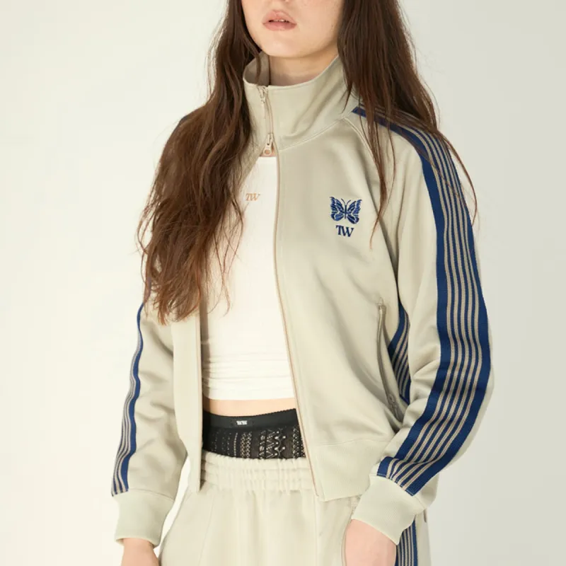 Needles TW Co branded Model Jackets Women's Taupe-4