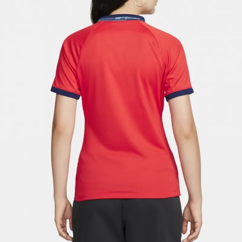 Nike 2022/23 Season England Away Soccer Jerseys Women's Red-3