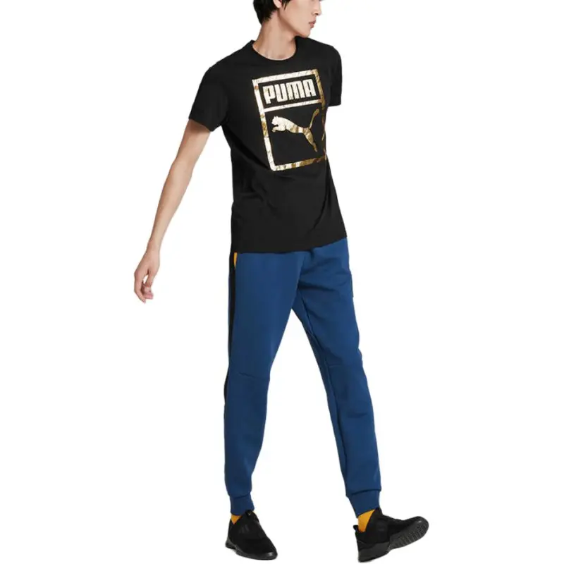 PUMA T Shirt Men's 2 Pack Black-1