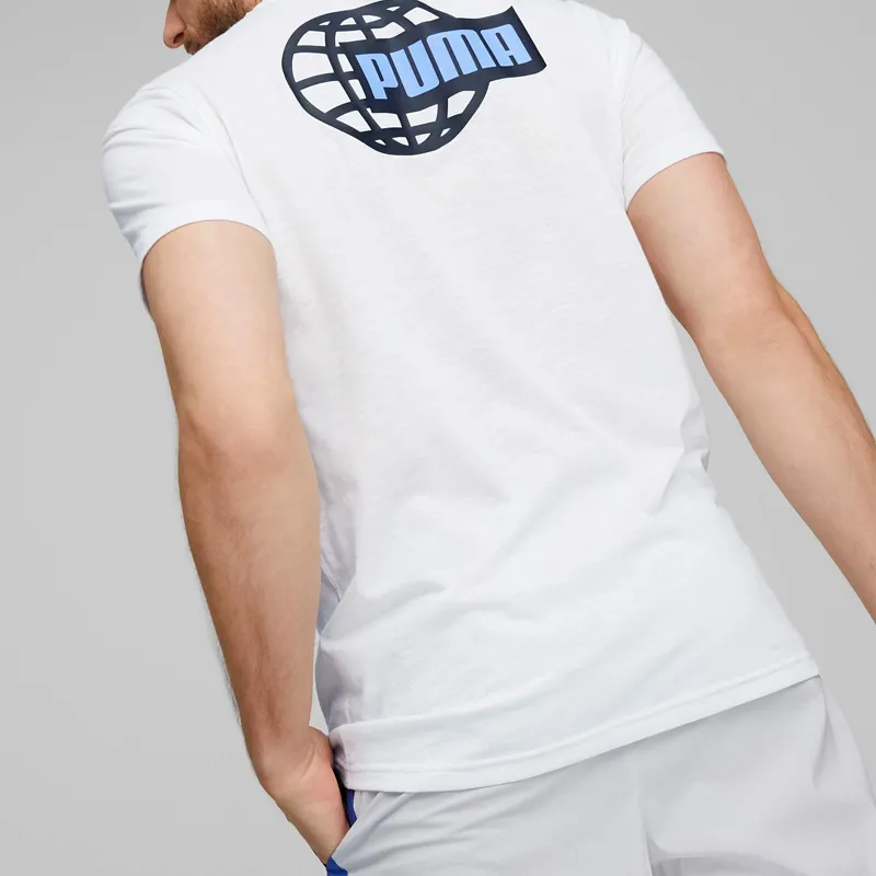PUMA INTL T Shirts Men White-4