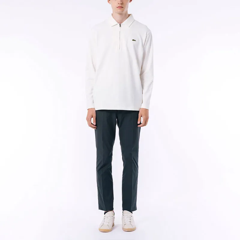LACOSTE Polo Shirts Men White-2