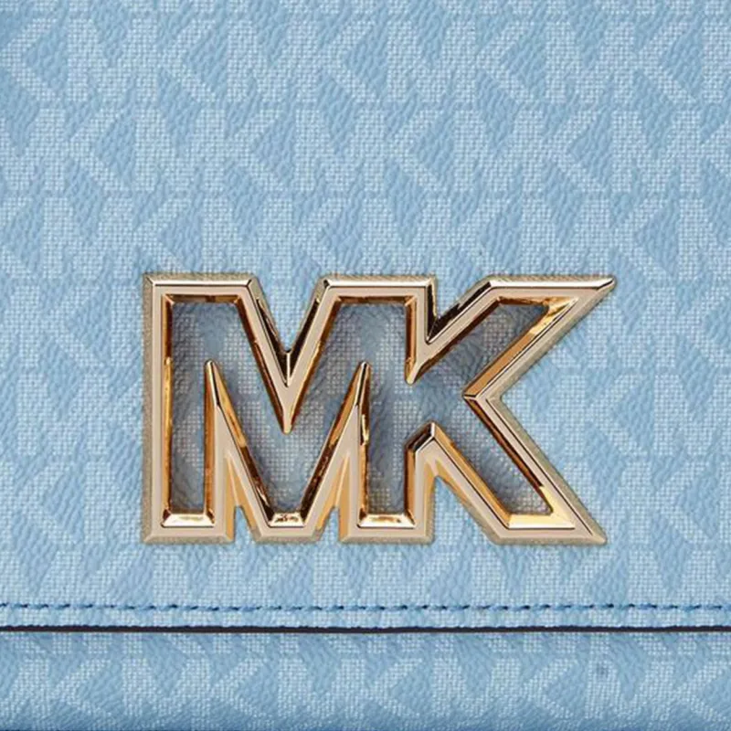 MICHAEL KORS Artificial Leather Shoulder Bag Crossbody Bag Medium Size Women's Blue-1