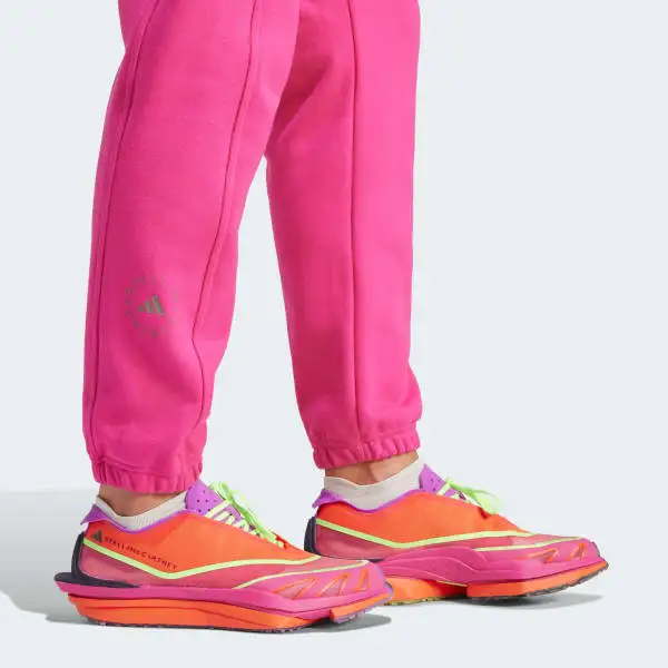 Adidas ADIDAS BY STELLA MCCARTNEY REGULAR JOGGERS Knitted Sports Pants Women's Solid Magenta-5
