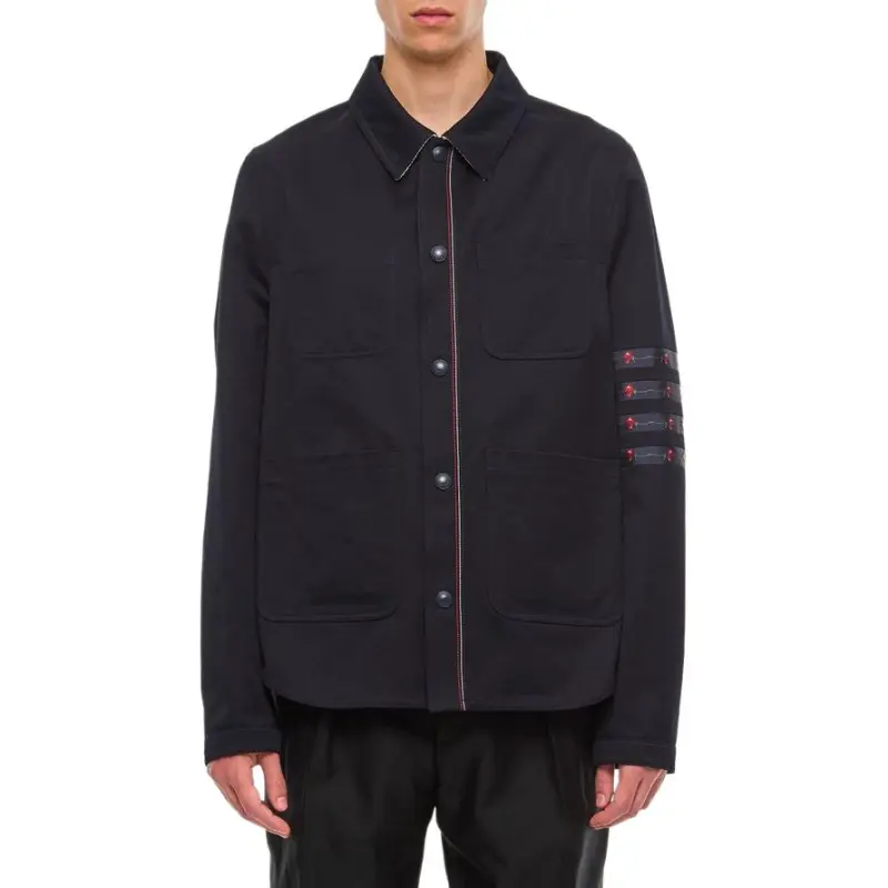 THOM BROWNE 4 Bar Utility Jacket-3