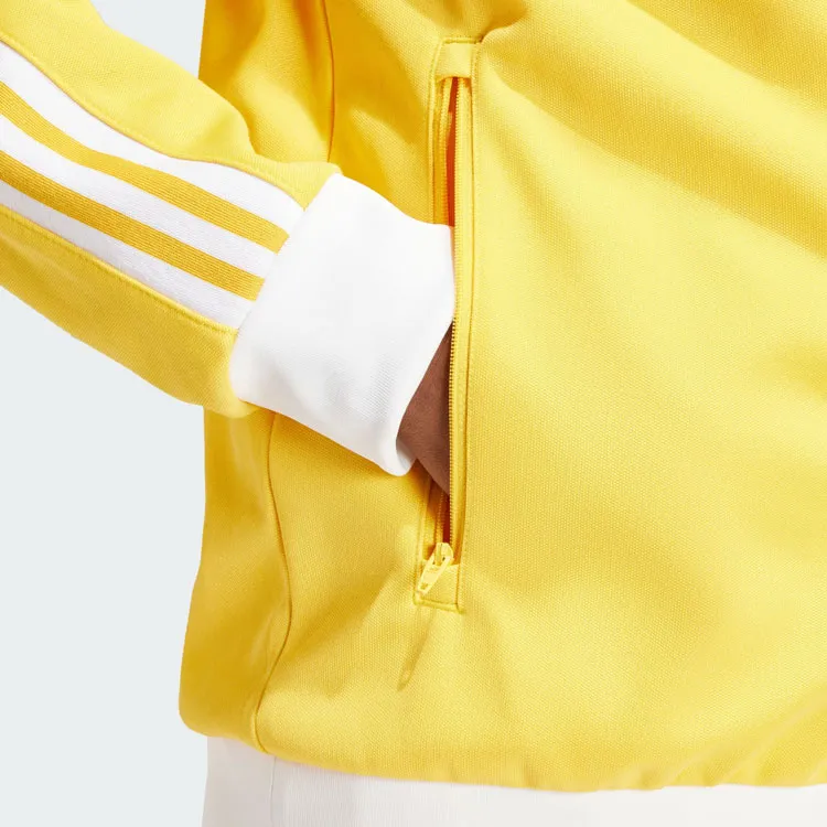 Adidas Originals Adicolor Beckenbauer Track Top Jackets Coats Men's Sunlight Yellow-4