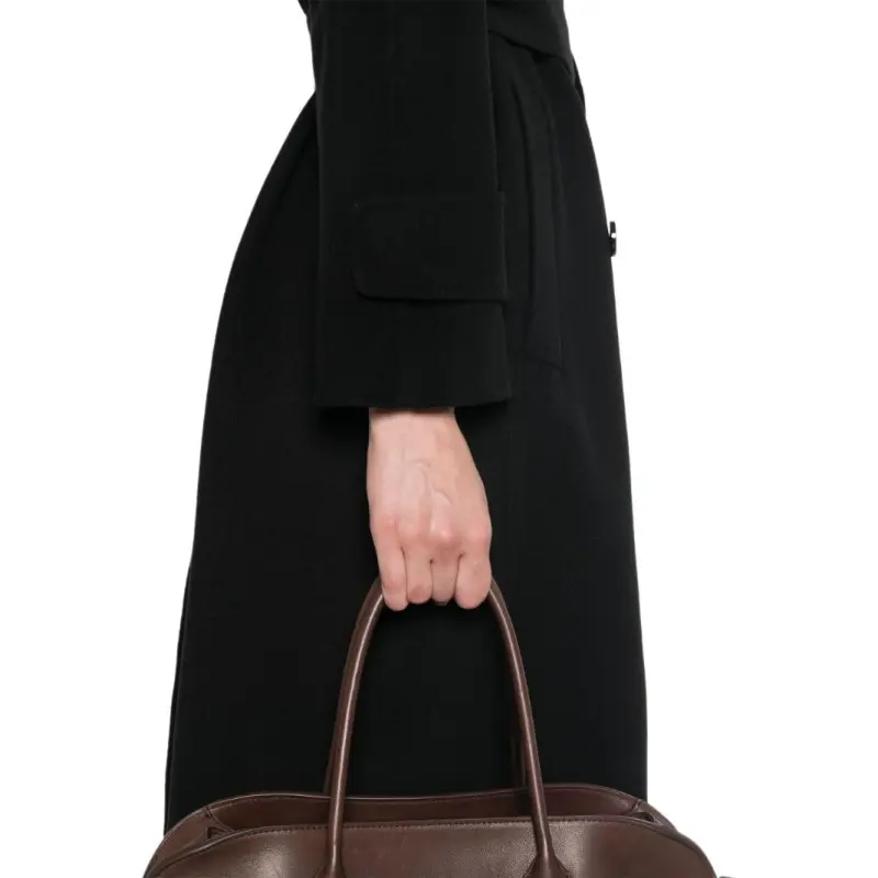 'S MAX MARA Hester Straight Hem Belted Coat-4