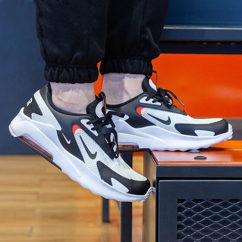 Nike Air Max Bolt 'Black Bright Crimson' GS - POIZON