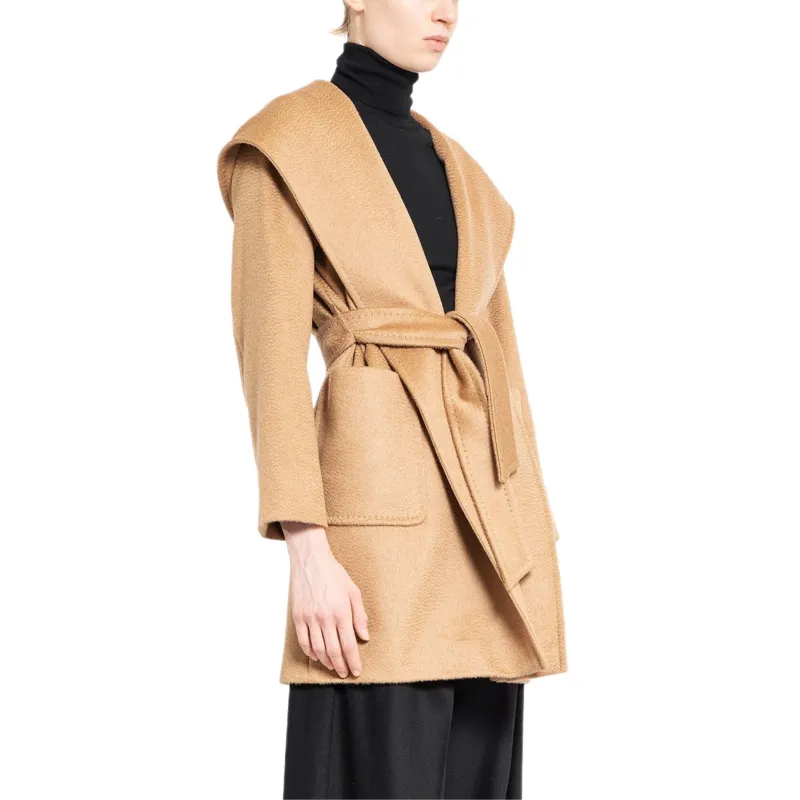 MaxMara Coats Women's Khaki-3