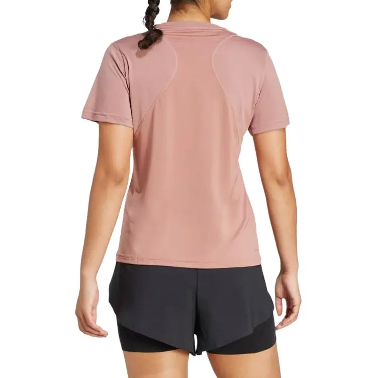 Adidas Women's Designed For T Shirt Warm Clay-2
