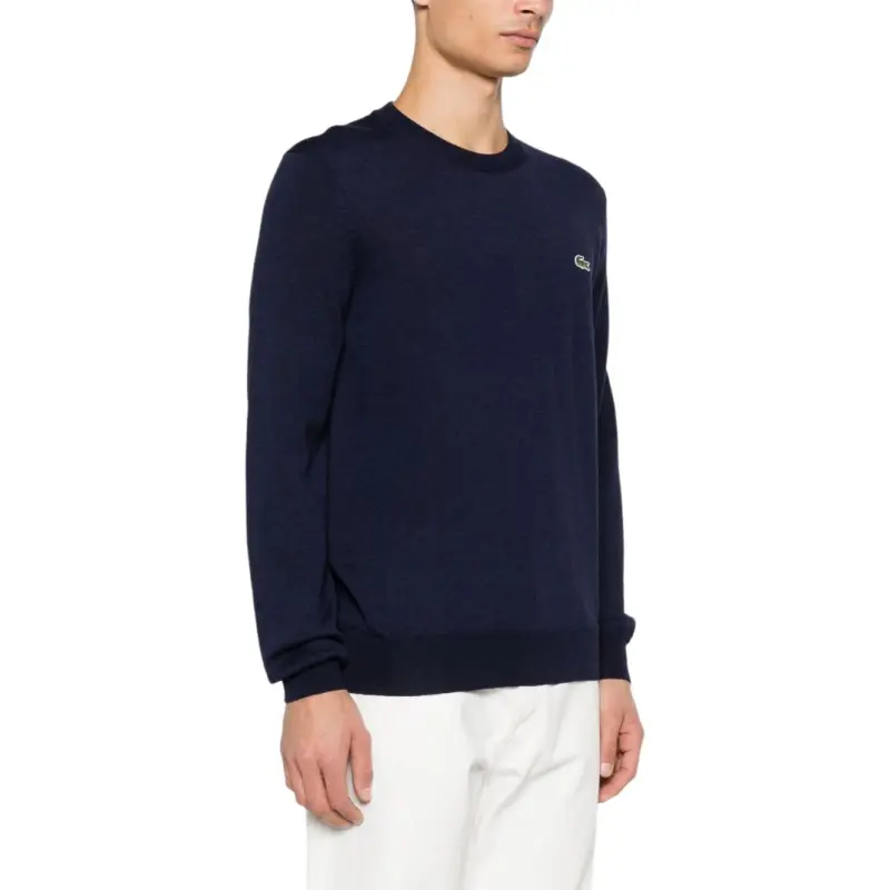 LACOSTE Carded wool Crew neck Sweater-3