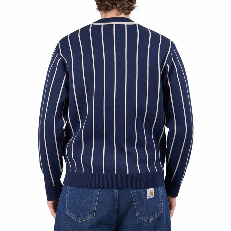 Dime MTL SS24 Knitwear Unisex Navy-3