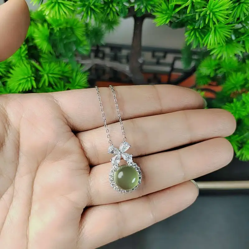Gifts Chalcedony Necklaces Women's-5