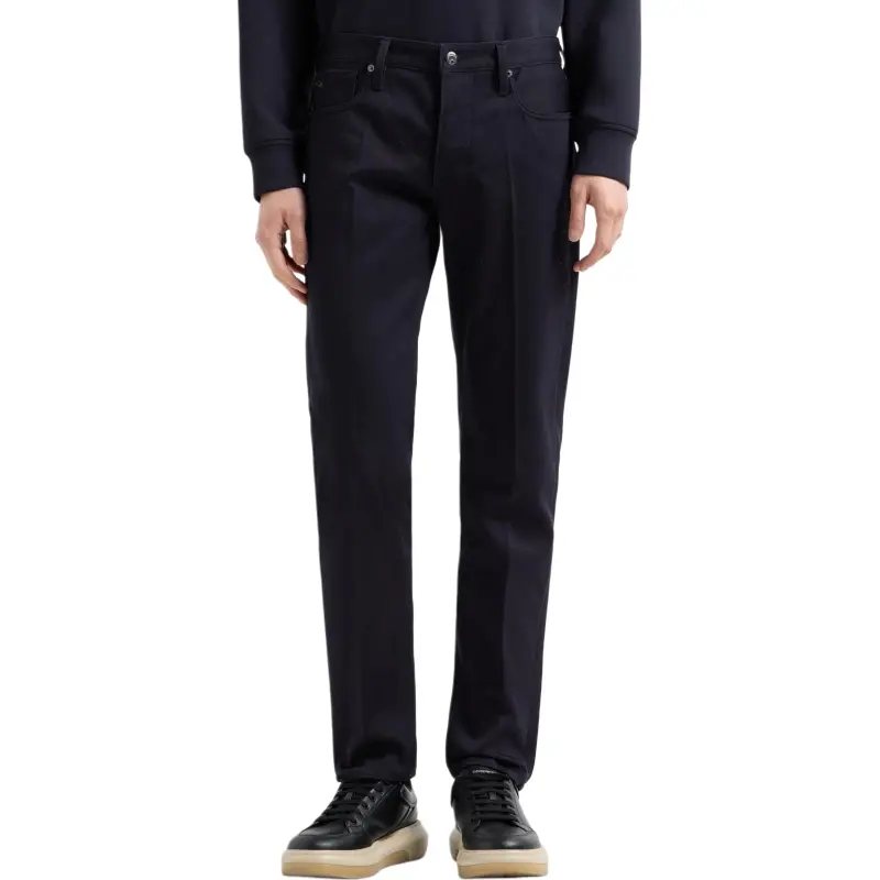 EMPORIO ARMANI J75 Logo Plaque Jeans-2