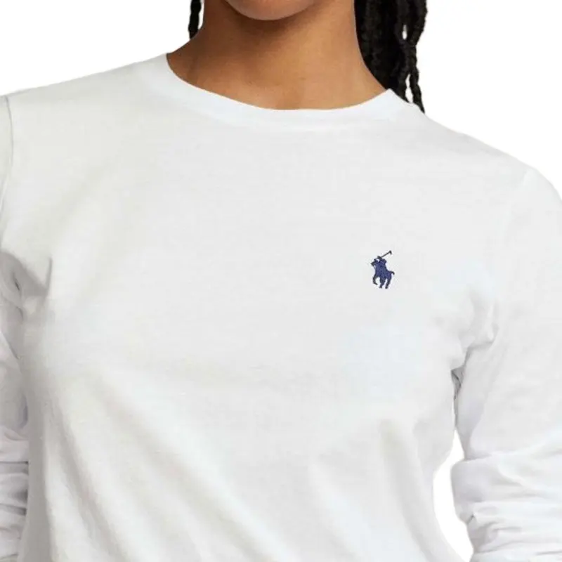 Polo Ralph Lauren Logo Embroidered Crewneck T Shirt-5