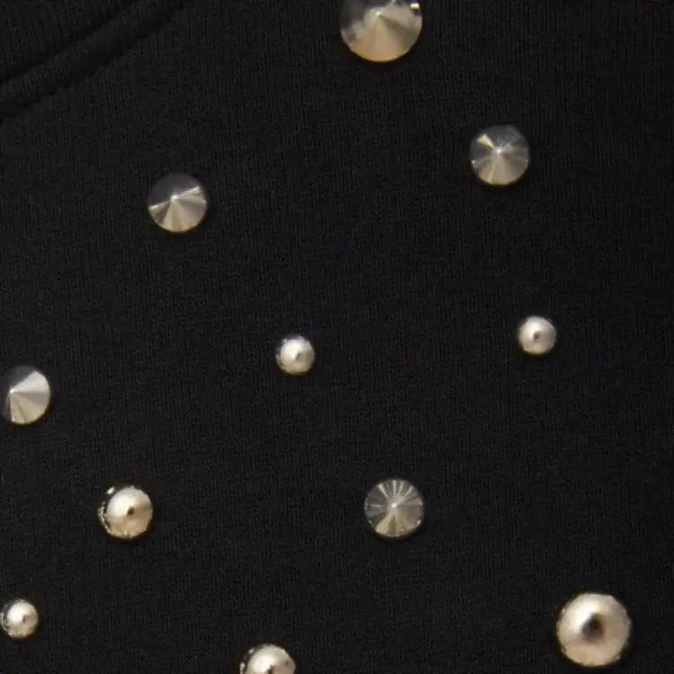 GUCCI Logo stud Hoodie-4