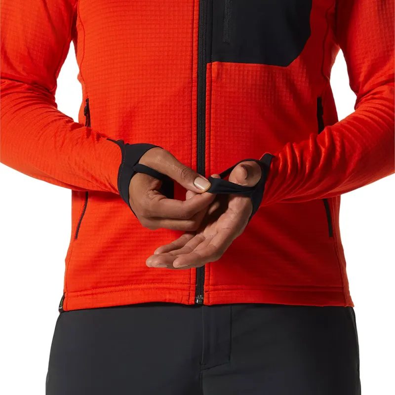 MOUNTAIN HARDWEAR Polartec Power Grid Jacket Men's State Orange-2