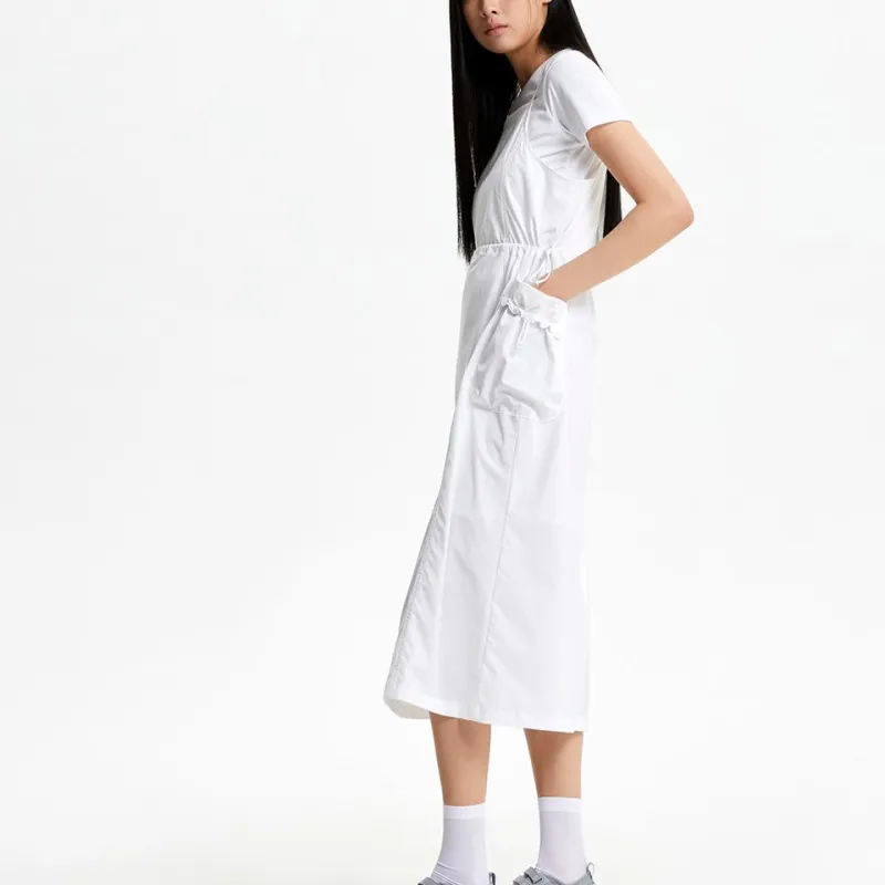 New Balance Slip Dress Women's White-3