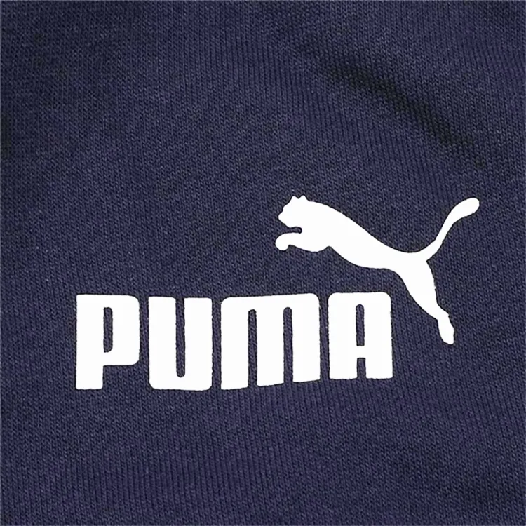 PUMA Knitted Sweatpants Men's Navy Blue-3